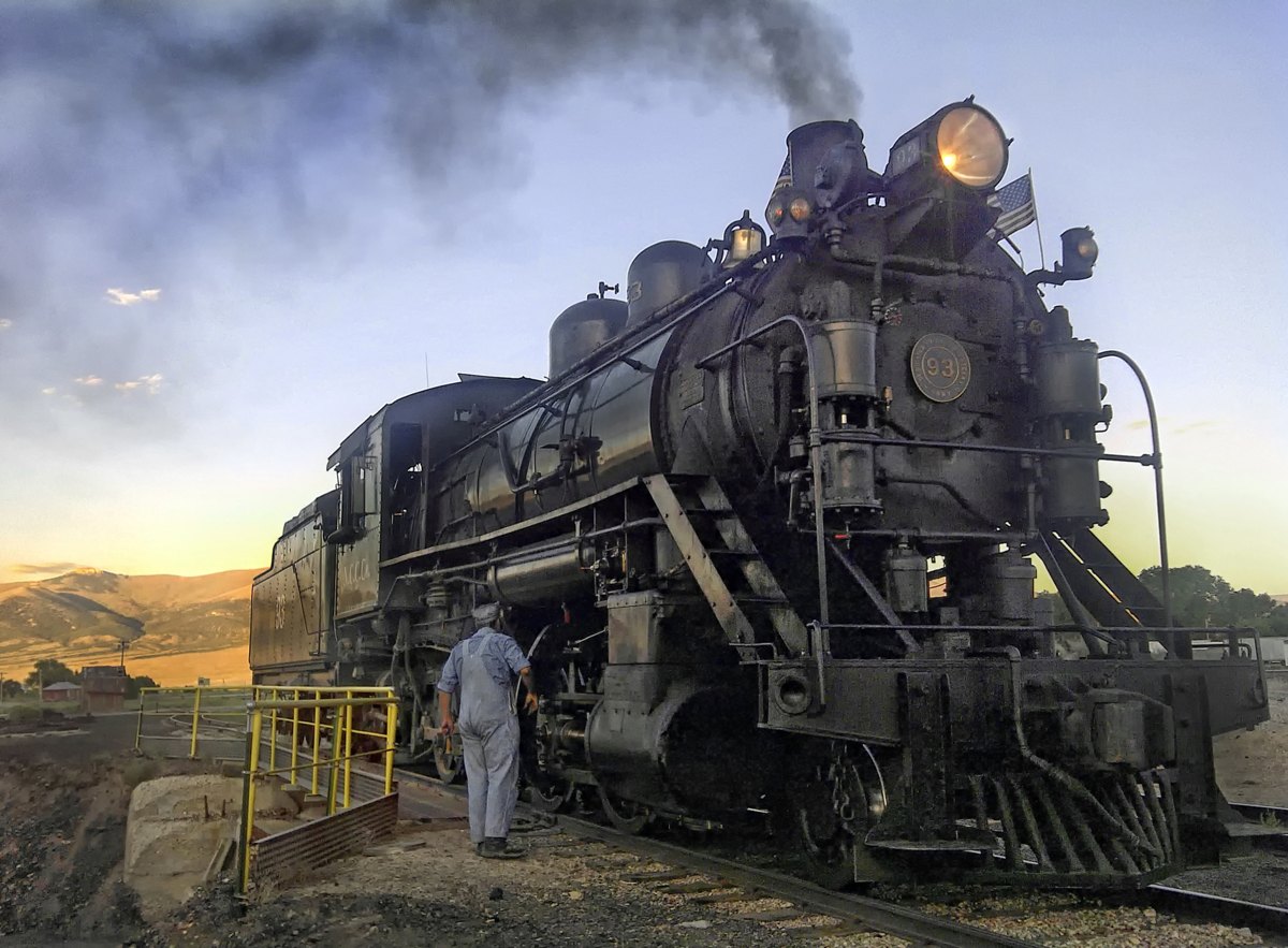 Nevada Northern Railway railway photograph