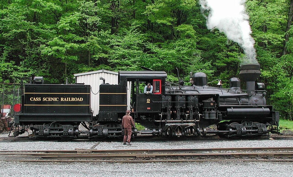 Cass Scenic Railroad railway photograph