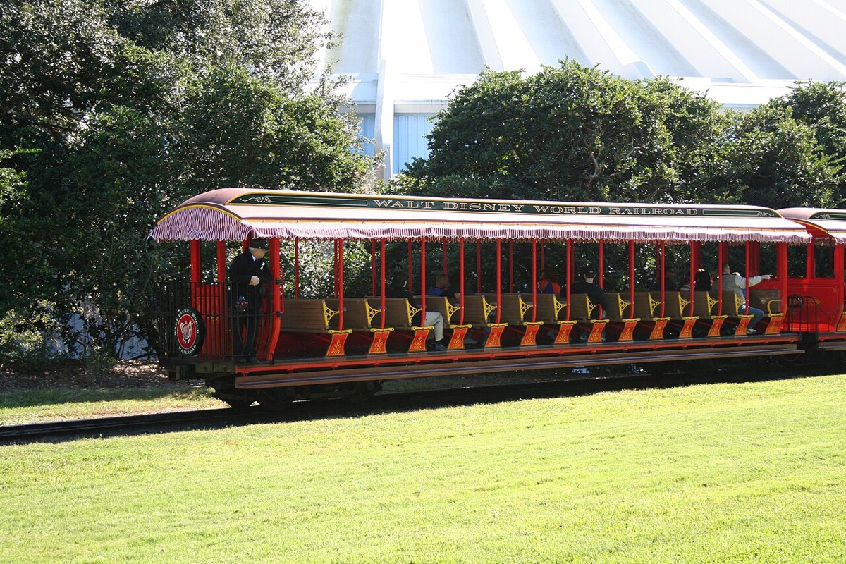 Walt Disney World Railroad railway photograph