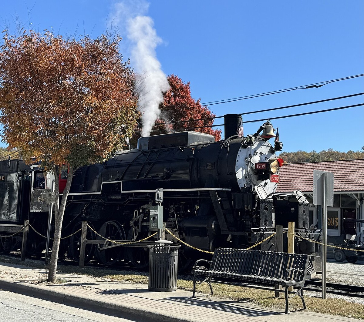 Great Smoky Mountains Railroad railway photograph