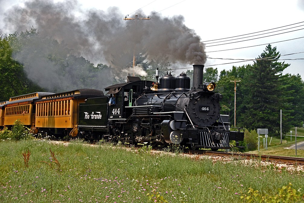 Huckleberry Railroad railway photograph