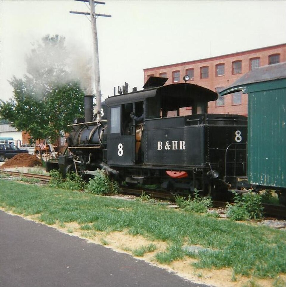 Maine Narrow Gauge Railroad & Museum railway photograph