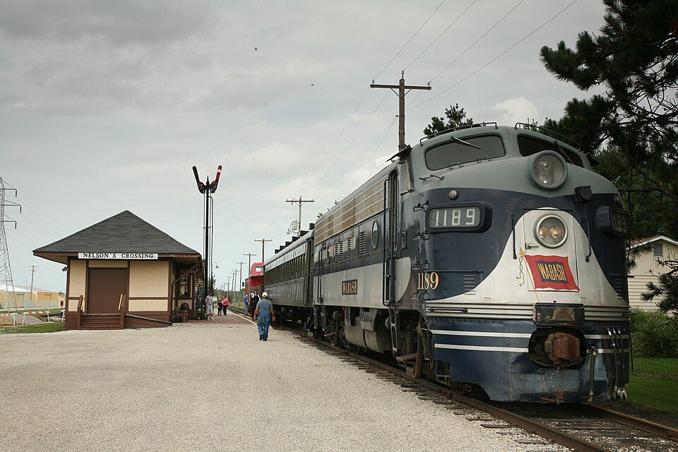 Monticello Railway Museum railway photograph