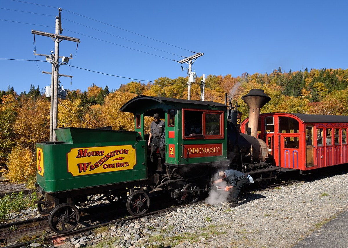 Mount Washington Cog Railway railway photograph