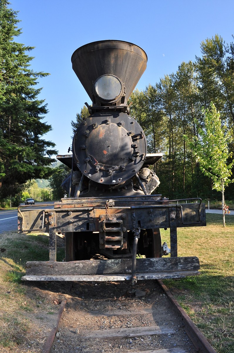 Mt. Rainier Scenic Railroad railway photograph