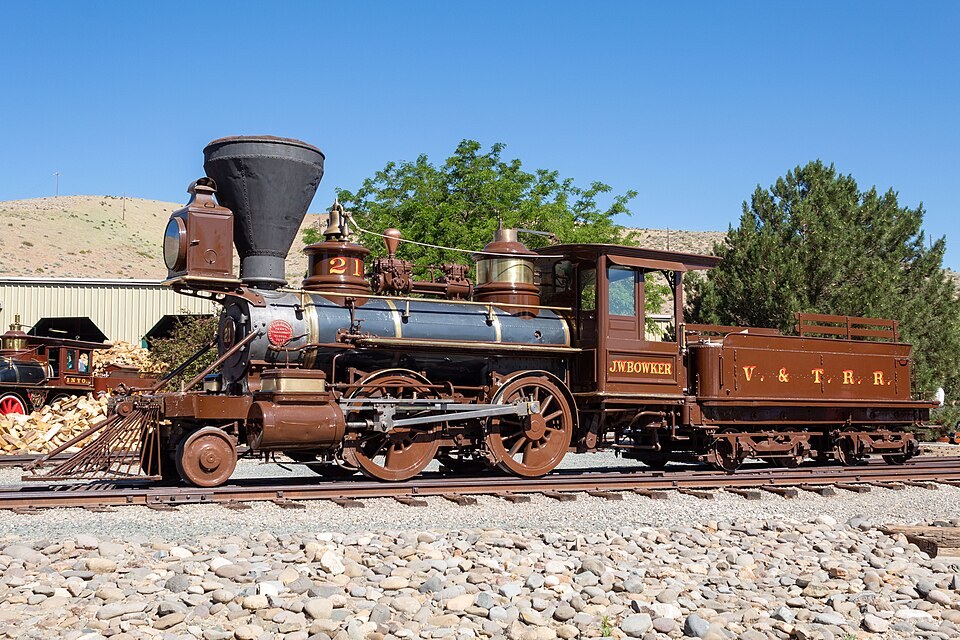 Nevada State Railroad Museum — Carson City railway photograph