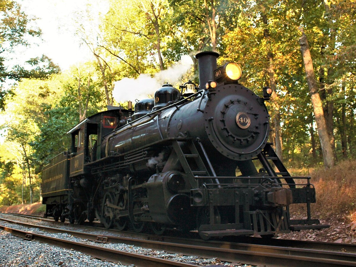 New Hope Railroad railway photograph