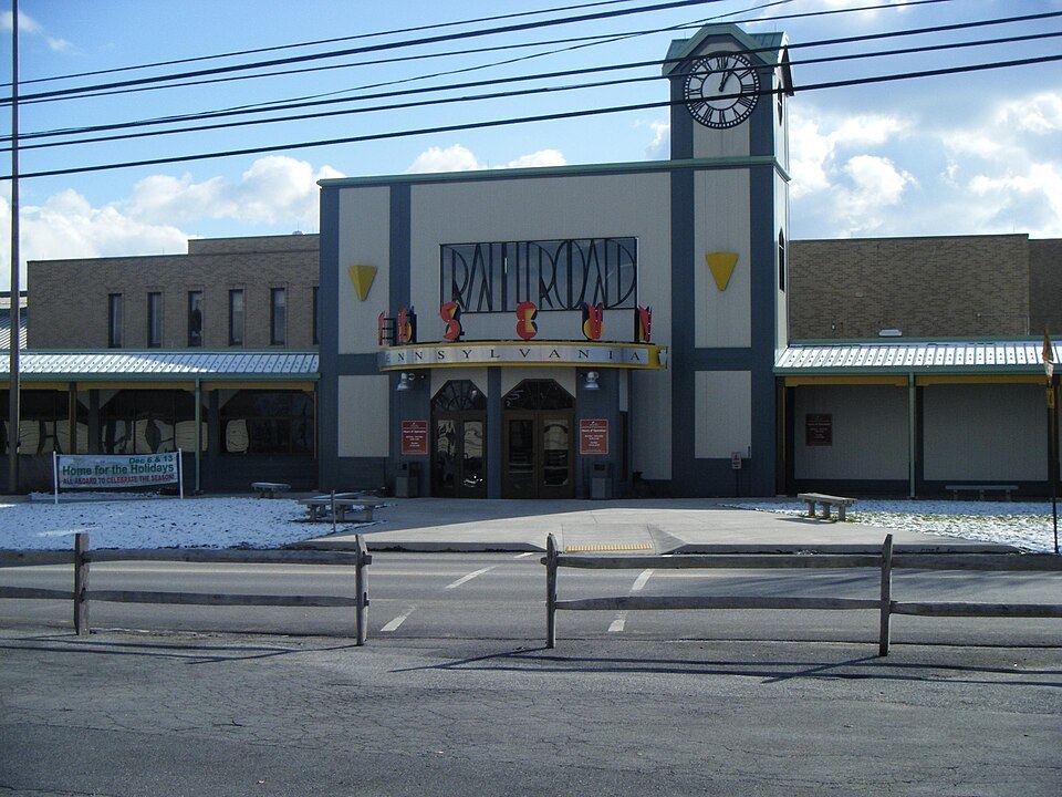 Railroad Museum of Pennsylvania railway photograph