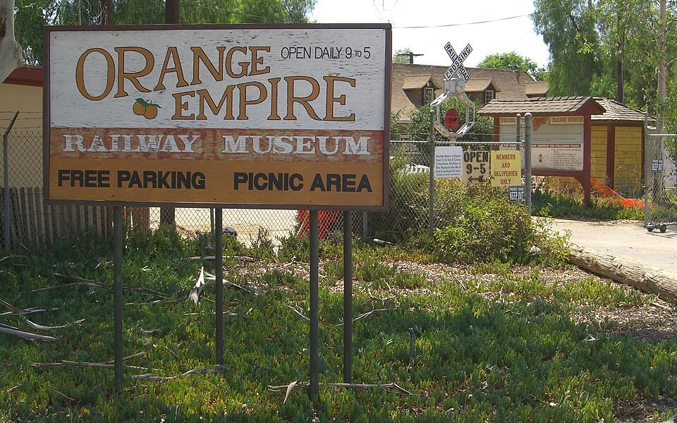 Southern California Railway Museum railway photograph