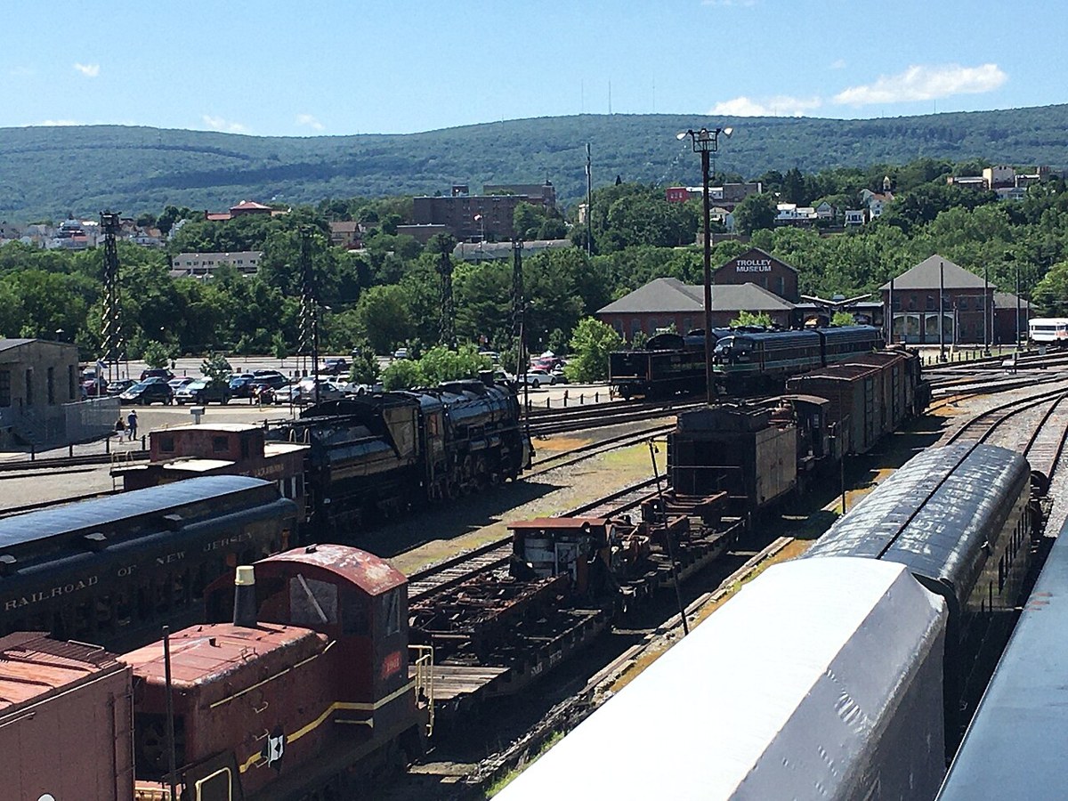 Steamtown National Historic Site railway photograph